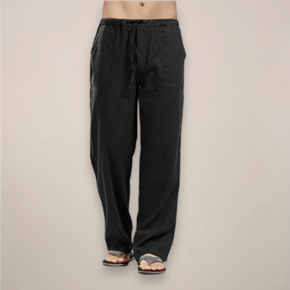 Corey | Men’s Relaxed Fit Drawstring Pants Casual 3