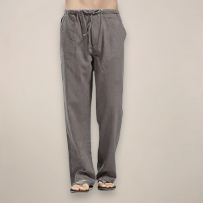 Corey | Men’s Relaxed Fit Drawstring Pants Casual 4