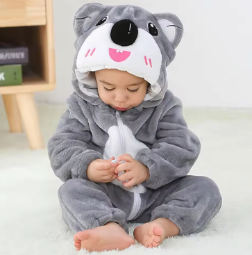 CozyCubs Flannel Baby Onesie – Adorably Cozy Dress-Up Outfit for Your Little One