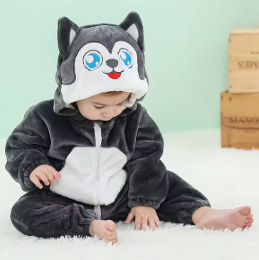 CozyCubs Flannel Baby Onesie – Adorably Cozy Dress-Up Outfit for Your Little One