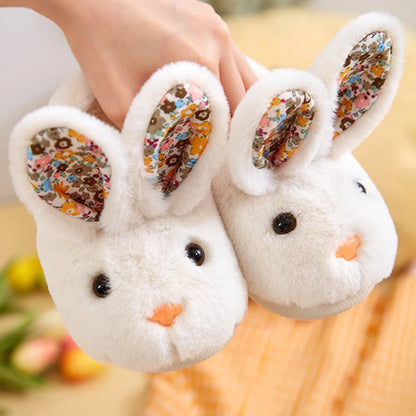 Cozy Bunny | Kids Slippers with Soft Furry Design | Warm Indoor Footwear for Comfort 1