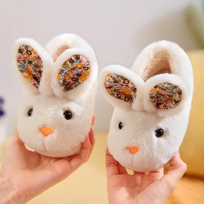 Cozy Bunny | Kids Slippers with Soft Furry Design | Warm Indoor Footwear for Comfort 2