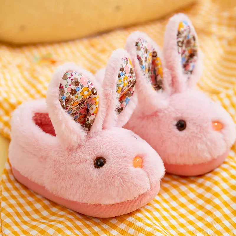Cozy Bunny | Kids Slippers with Soft Furry Design | Warm Indoor Footwear for Comfort 5