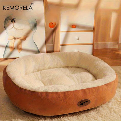 Cozy Haven | Large Dog Bed with Plush Cushion & Machine Washable Design | Comfortable Pet Bed for All Breeds 1
