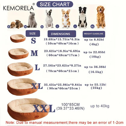 Cozy Haven | Large Dog Bed with Plush Cushion & Machine Washable Design | Comfortable Pet Bed for All Breeds 5