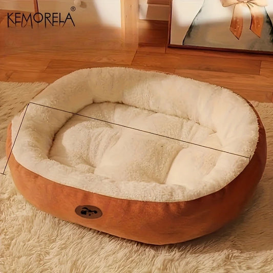 Cozy Haven | Large Dog Bed with Plush Cushion & Machine Washable Design | Comfortable Pet Bed for All Breeds 6