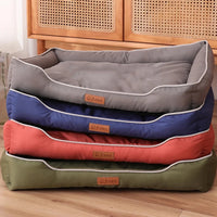 Cozy Haven | Large Dog Bed with Waterproof Design & Non-Slip Base | Comfortable Mattress for Ultimate Relaxation 0