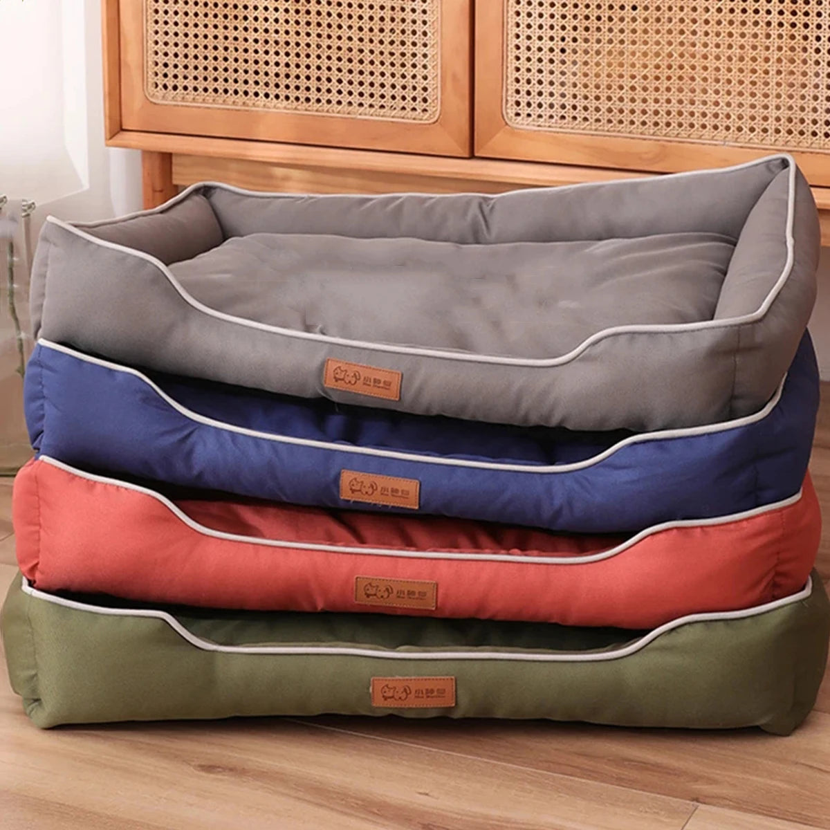 Cozy Haven | Large Dog Bed with Waterproof Design & Non-Slip Base | Comfortable Mattress for Ultimate Relaxation 0