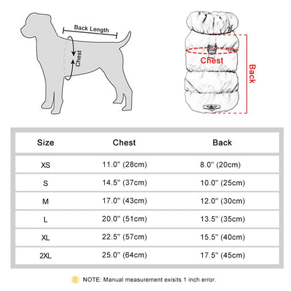 Cozy Pet Apparel | Dog Coat for Winter with Padded Insulation | Stylish Vest for Small Breeds 5