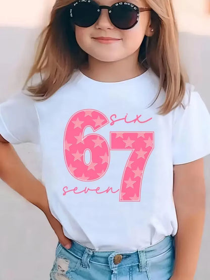 Creative Kids | Graphic Print T-Shirt with Soft Cotton Blend | Fun Summer Tee for Boys and Girls 6