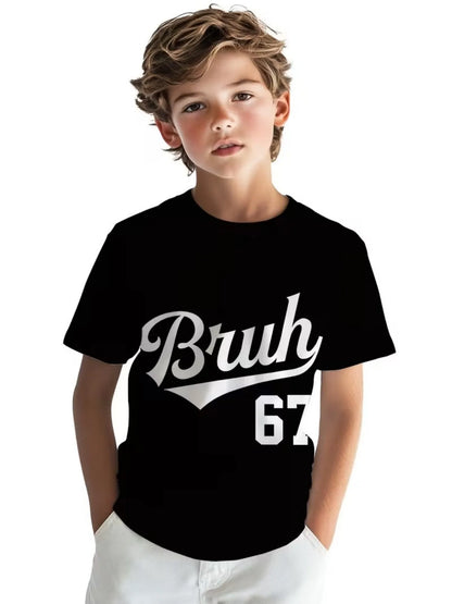 Creative Kids | Graphic Print T-Shirt with Soft Cotton Blend | Fun Summer Tee for Boys and Girls 8