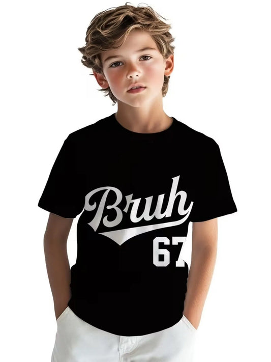 Creative Kids | Graphic Print T-Shirt with Soft Cotton Blend | Fun Summer Tee for Boys and Girls 8