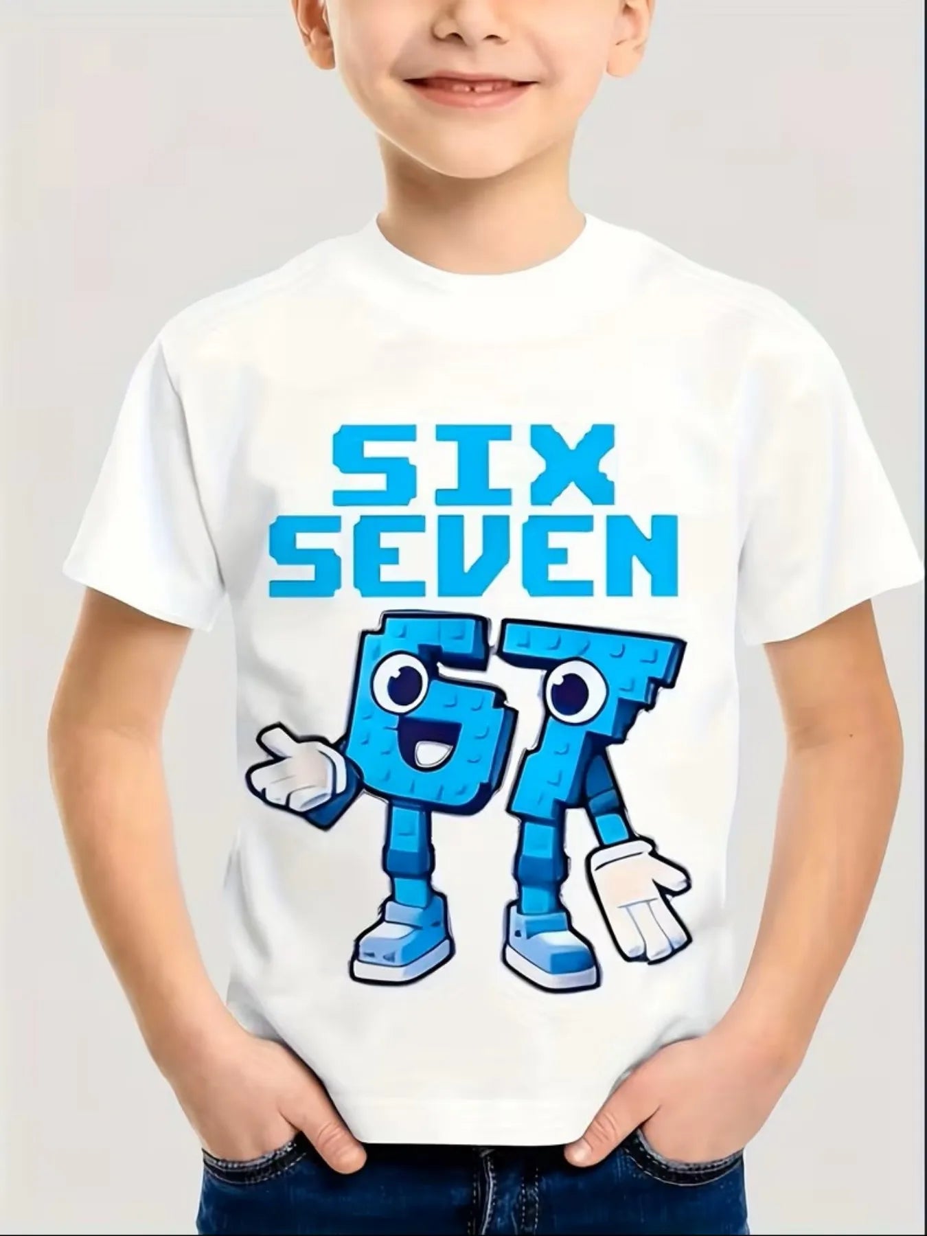 Creative Kids | Graphic Print T-Shirt with Soft Cotton Blend | Fun Summer Tee for Boys and Girls 9