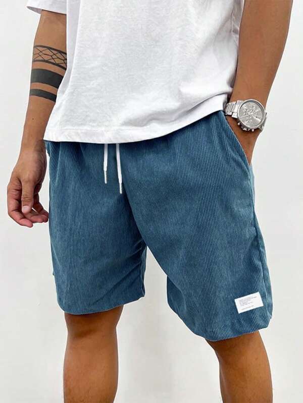 Derek | Men Relaxed Fit Casual Drawstring Shorts 1