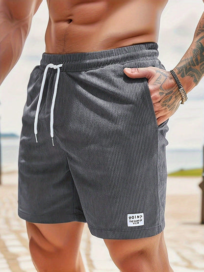 Derek | Men Relaxed Fit Casual Drawstring Shorts 10