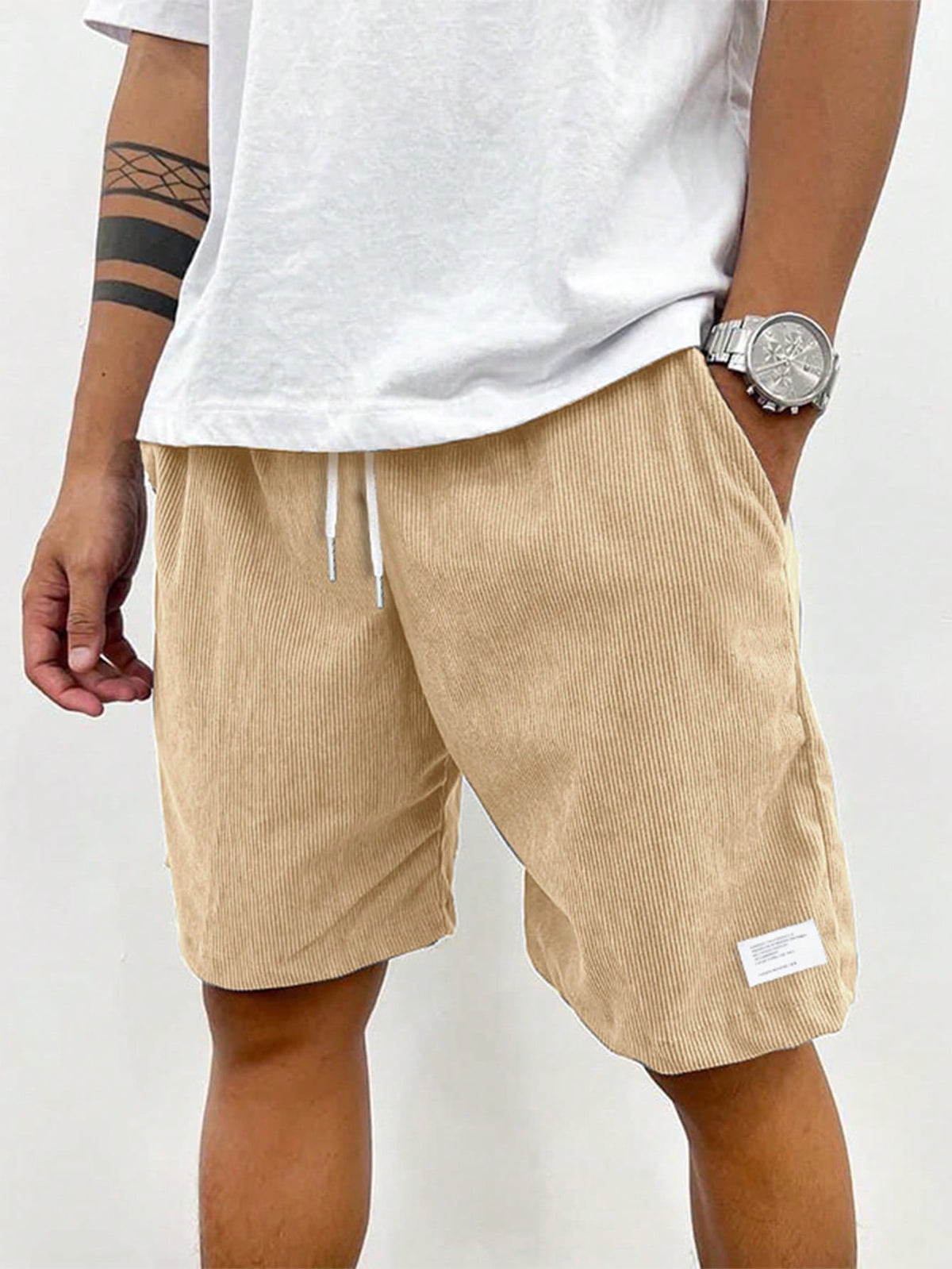 Derek | Men Relaxed Fit Casual Drawstring Shorts 5
