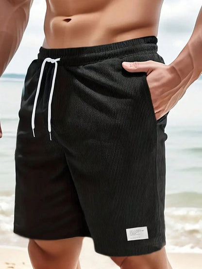 Derek | Men Relaxed Fit Casual Drawstring Shorts 7