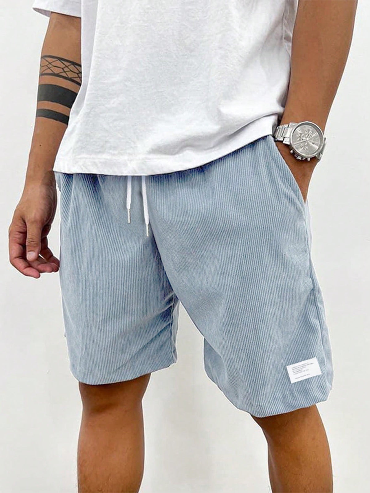 Derek | Men Relaxed Fit Casual Drawstring Shorts 8