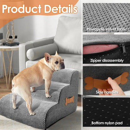 Dog Stairs for Bed 3