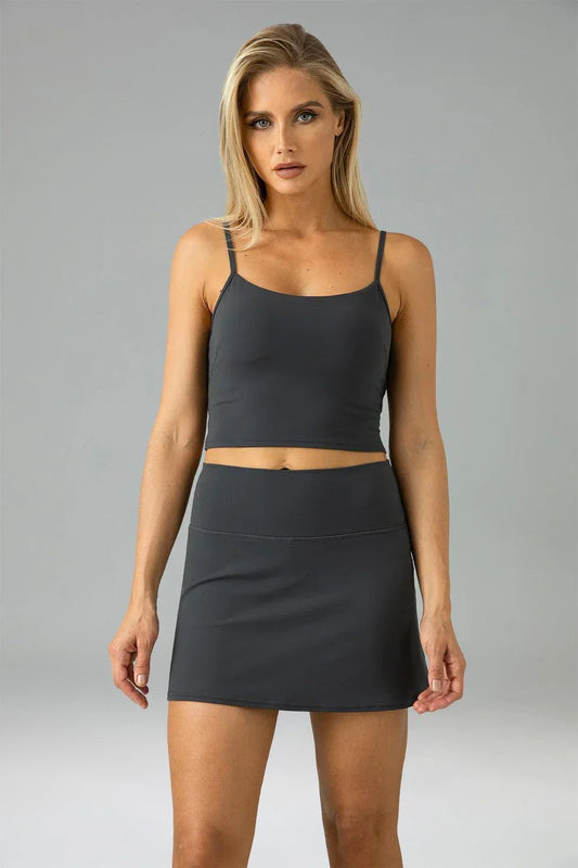 Dreamlux Athletic Tennis Skirt w/ Built-in Shorts & Pockets 1