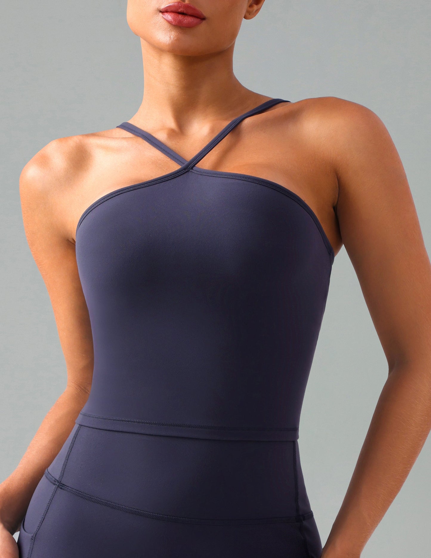 Dreamlux Cross-Front Halter Top w/ Convertible Straps 11