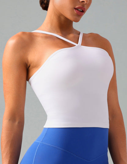 Dreamlux Cross-Front Halter Top w/ Convertible Straps 5