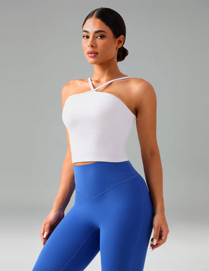 Dreamlux Cross-Front Halter Top w/ Convertible Straps 6
