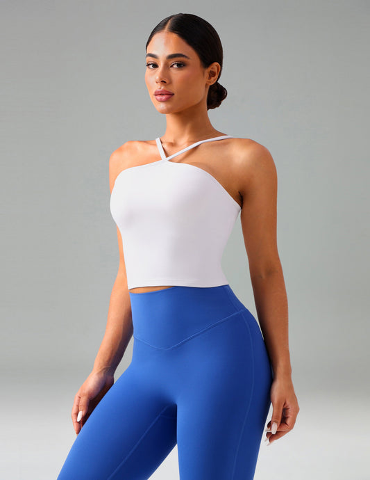 Dreamlux Cross-Front Halter Top w/ Convertible Straps 6