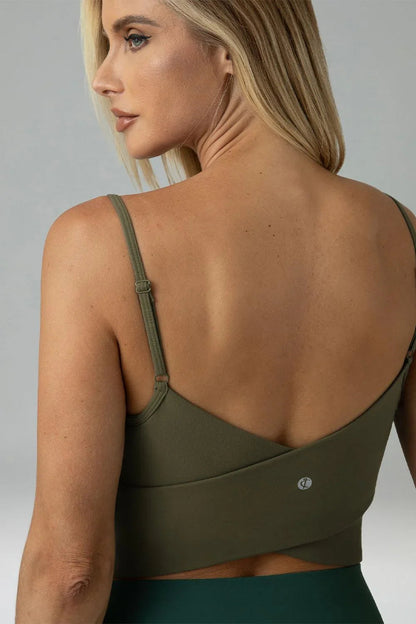 Dreamlux Everyday & Workout Yoga Camisole w/ Built-in Bra 13