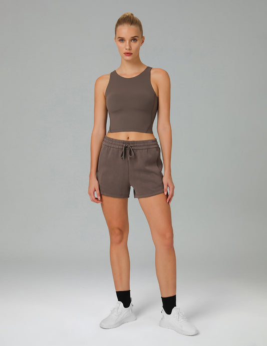 Dreamlux High Neck U-Back Workout Tank Top w/ Removable Padded Cups 4