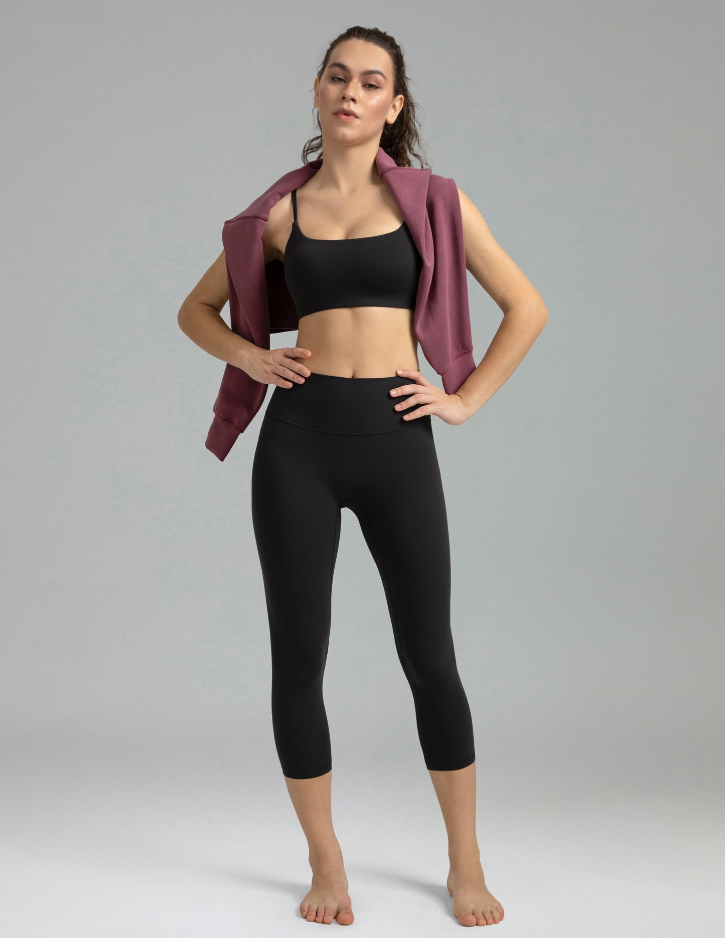 Dreamlux High Waisted No Front Seam 21" Workout Legging 6