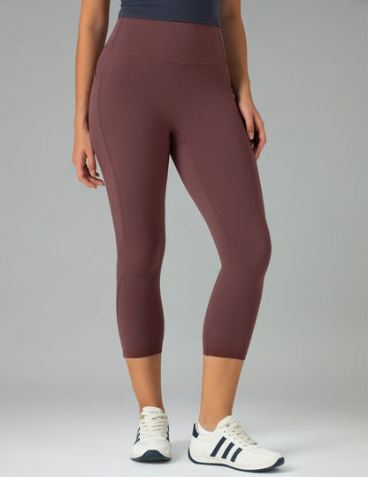 Dreamlux High Waisted No Front Seam 21" Workout Legging w/ Pockets 11