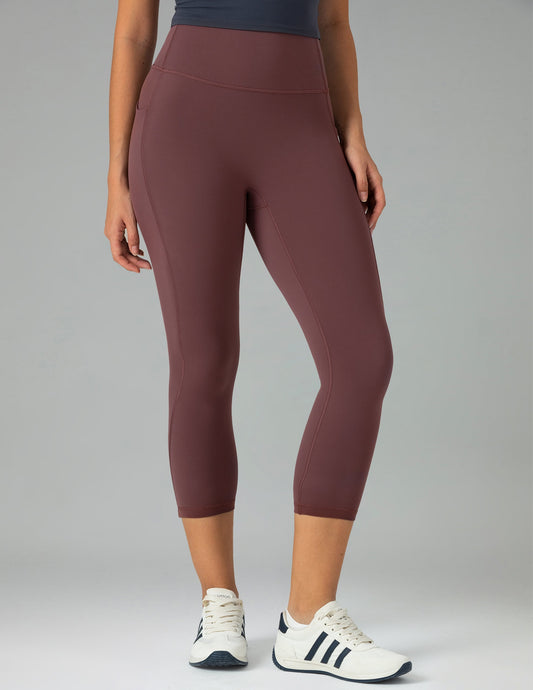 Dreamlux High Waisted No Front Seam 21" Workout Legging w/ Pockets 11
