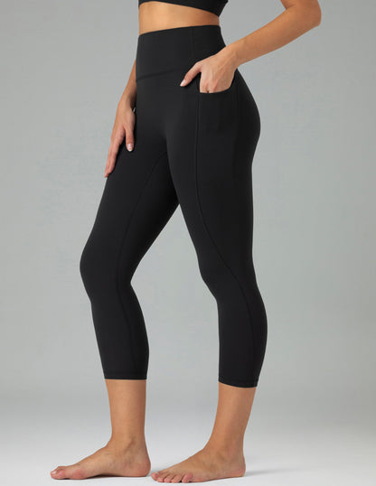 Dreamlux High Waisted No Front Seam 21" Workout Legging w/ Pockets 12