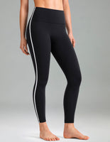 Dreamlux High Waisted No Front Seam 25" Yoga Legging w/ Contrast Trim 0