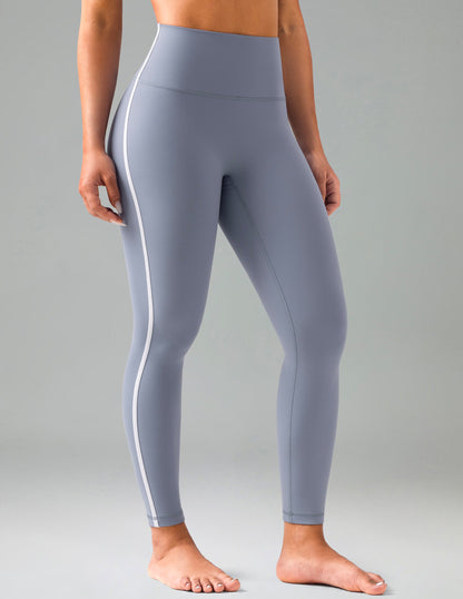 Dreamlux High Waisted No Front Seam 25" Yoga Legging w/ Contrast Trim 11