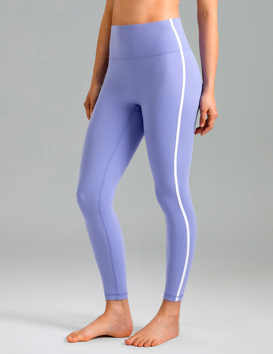 Dreamlux High Waisted No Front Seam 25" Yoga Legging w/ Contrast Trim 9