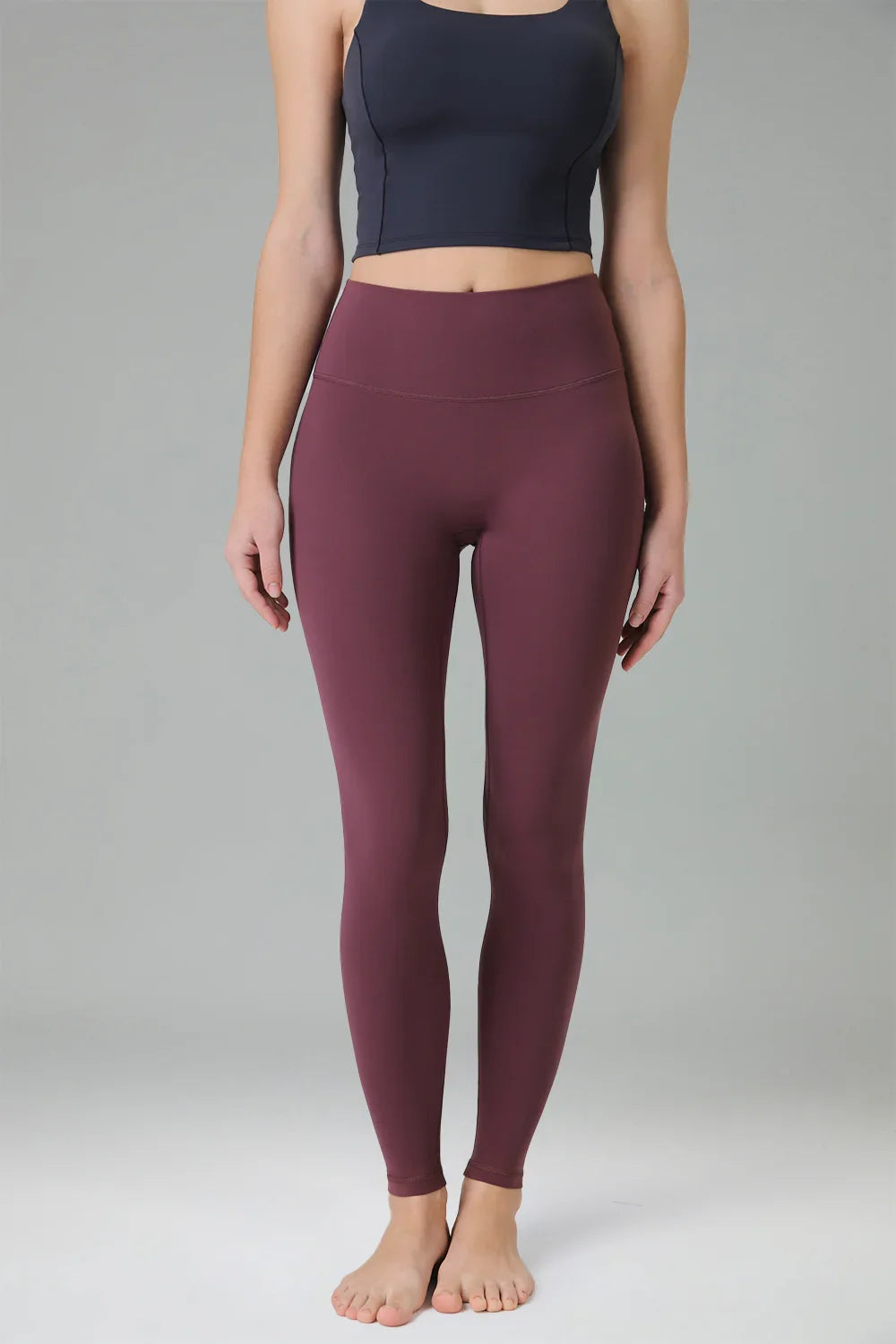 Dreamlux High Waisted No Front Seam 28" Full Length Workout Legging 20