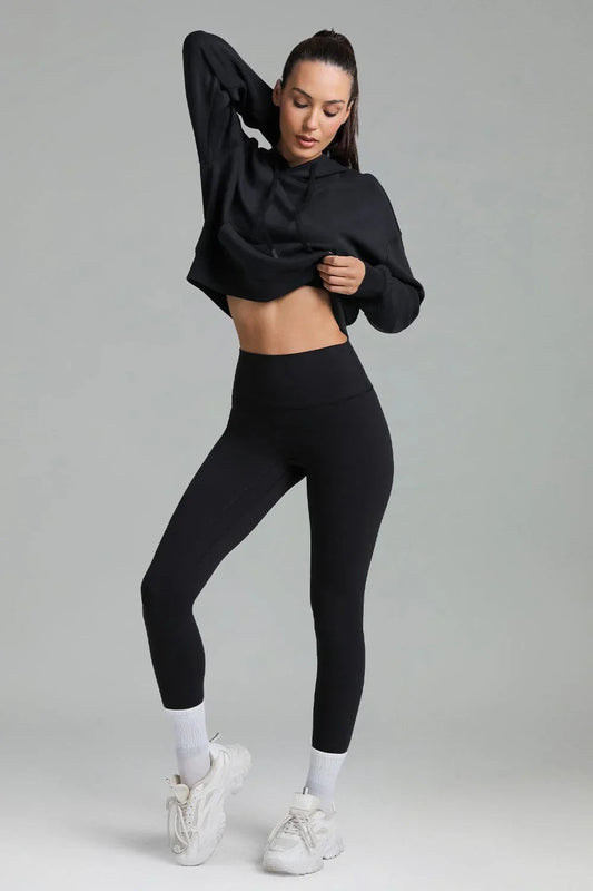 Dreamlux High Waisted No Front Seam 28" Full Length Workout Legging 3