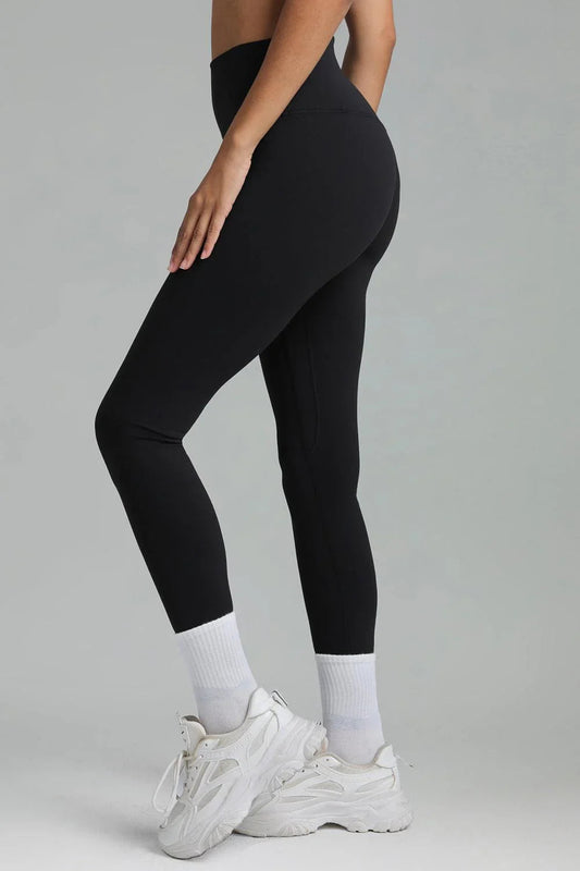 Dreamlux High Waisted No Front Seam 28" Full Length Workout Legging 4