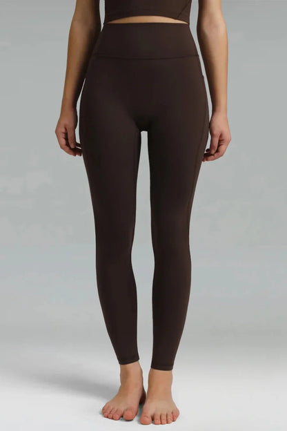 Dreamlux High Waisted No Front Seam 28" Full Length Workout Legging w/ Pockets 0