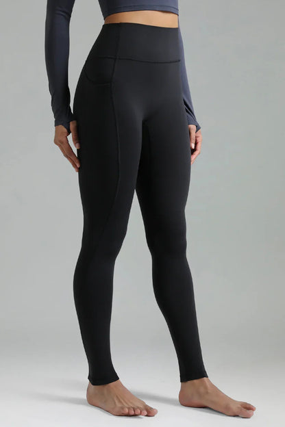 Dreamlux High Waisted No Front Seam 28" Full Length Workout Legging w/ Pockets 13