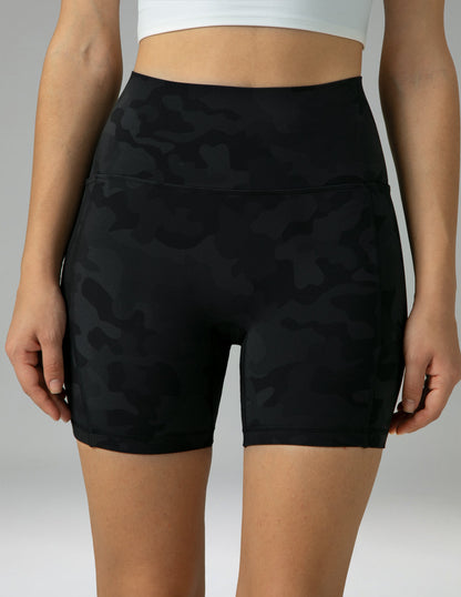 Dreamlux High Waisted No Front Seam 6" Biker Short w/ Pockets 13
