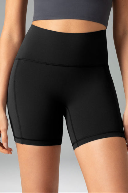 Dreamlux High Waisted No Front Seam 6" Biker Short w/ Pockets 5