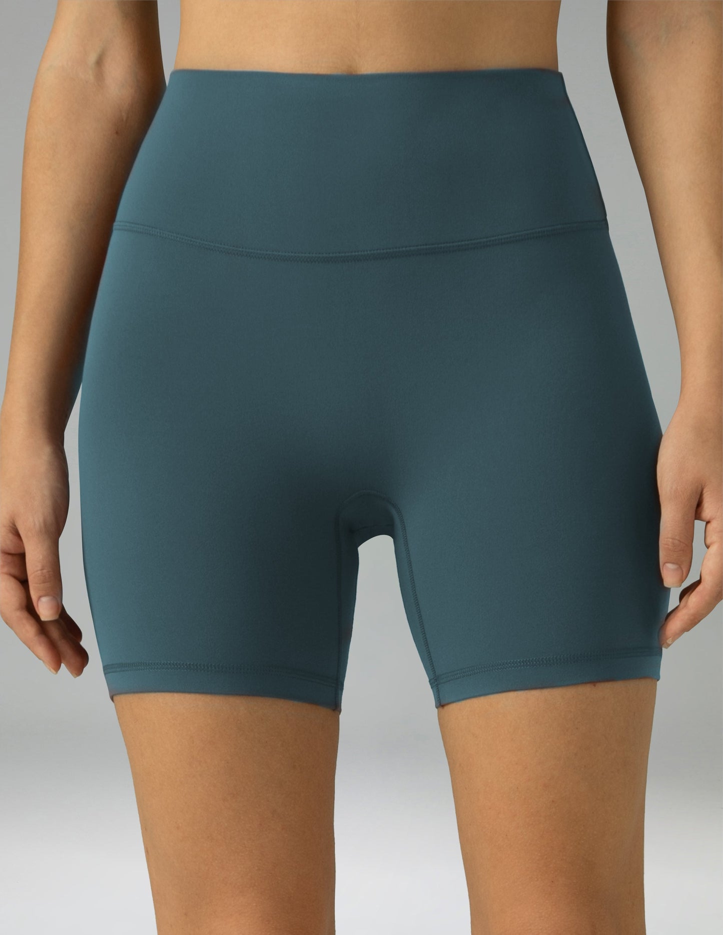 Dreamlux High Waisted No Front Seam 6" Workout Short 12