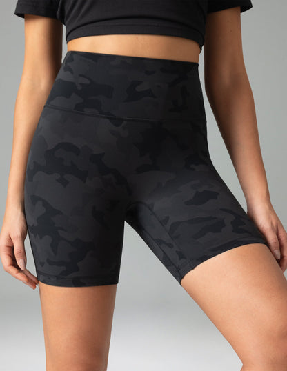 Dreamlux High Waisted No Front Seam 6" Workout Short 14