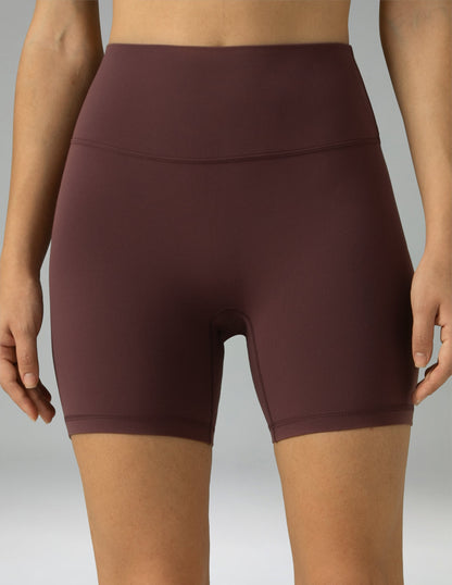 Dreamlux High Waisted No Front Seam 6" Workout Short 15
