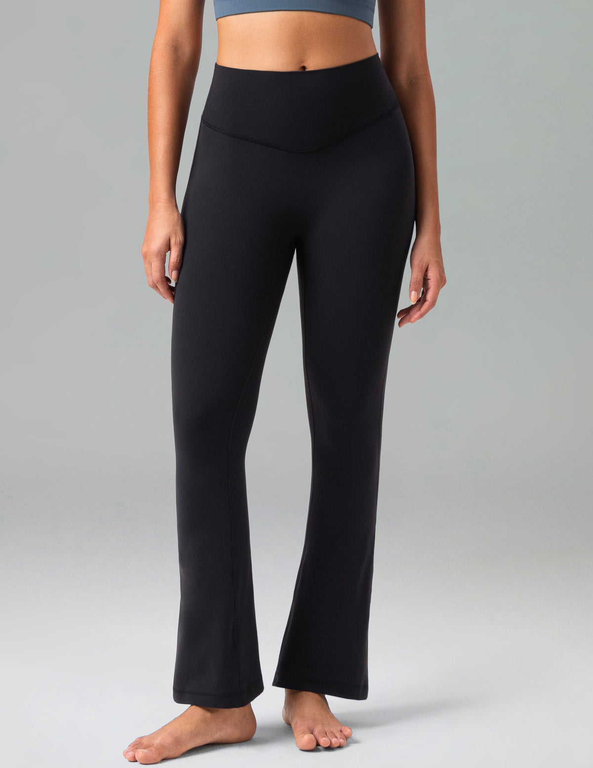 Dreamlux High Waisted No Front Seam Flare Legging 27.5