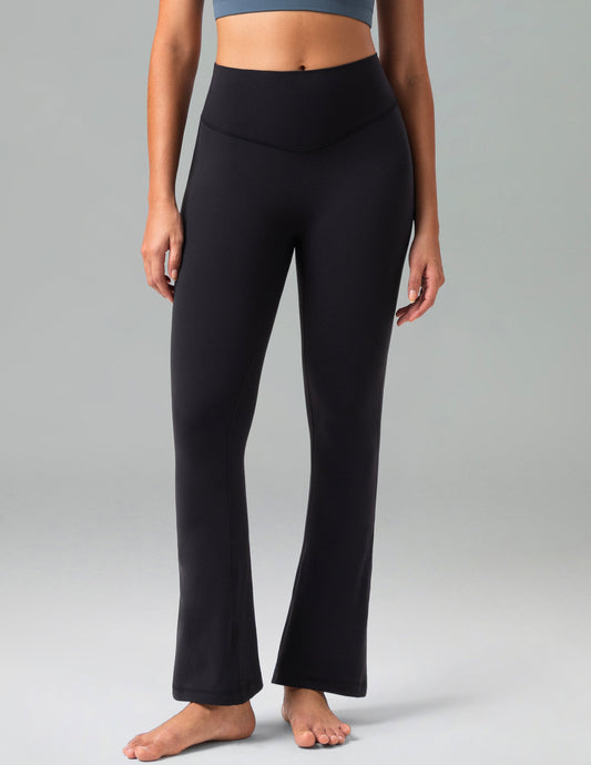 Dreamlux High Waisted No Front Seam Flare Legging 27.5" 0