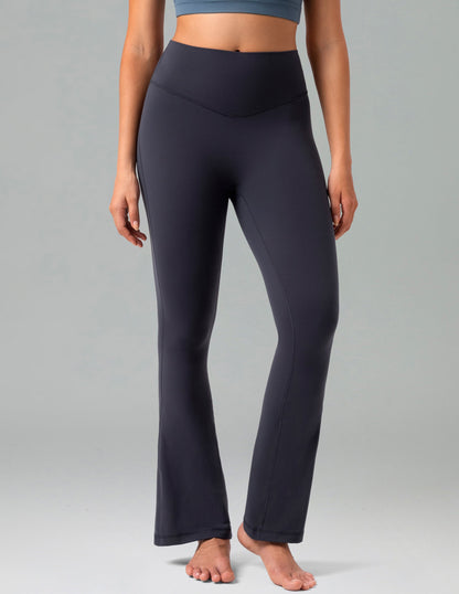 Dreamlux High Waisted No Front Seam Flare Legging 27.5" 5